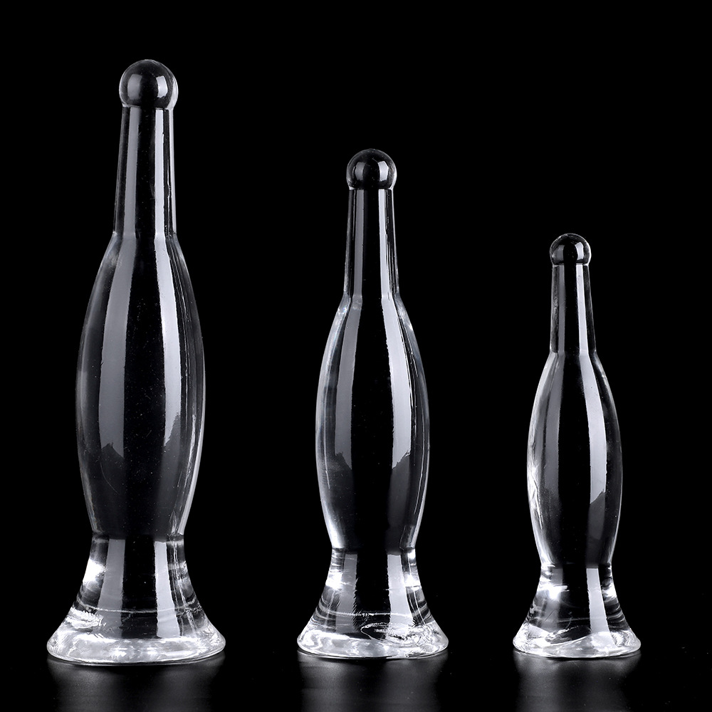 Art Craft Vase - Roman Şeffaf Yetişkin Bira Şişesi Şekli