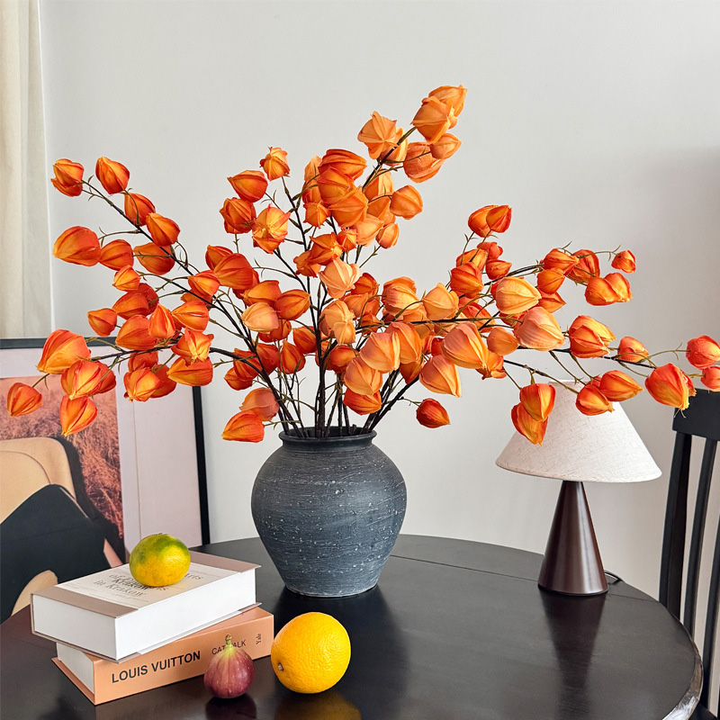 Art Craft Vase - Yapay 1m Fener Çiçek Dalı Düğün
