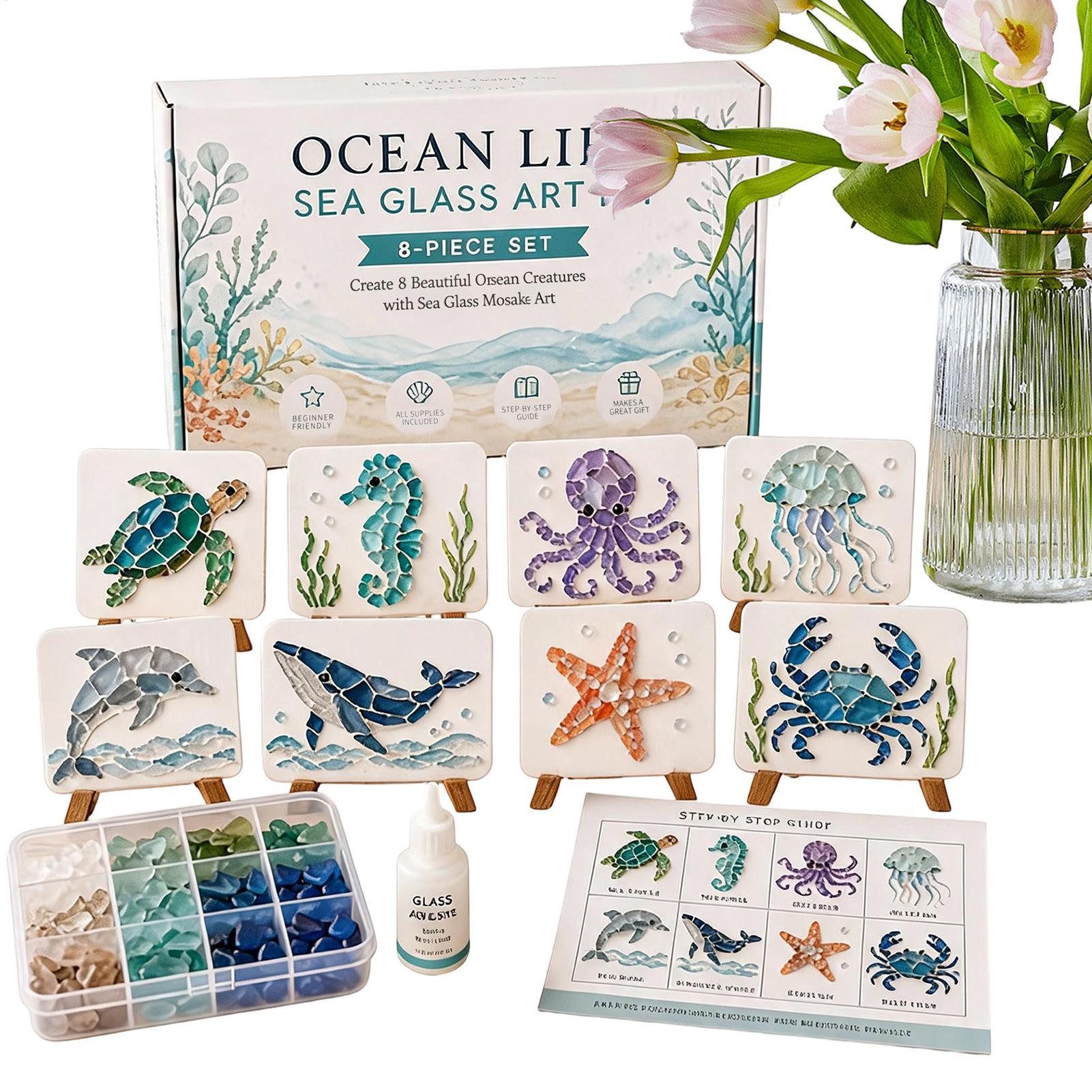 Art Craft Gifts For Adults - Bahçe Çiçeği Mozaik Sanatı DIY El