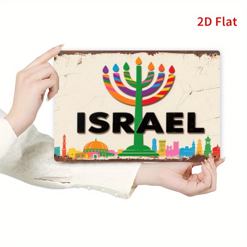 Art & Craft Supplies - CIFBUY Vintage Alüminyum Duvar Sanatı Rustik