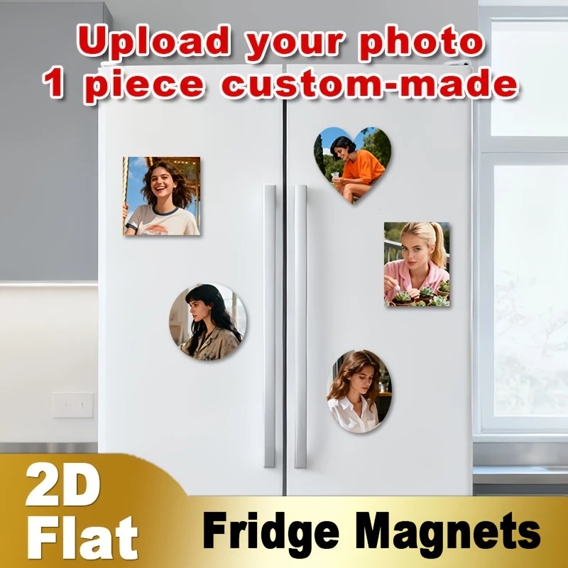 Art Craft Christmas - Özel Fotoğraf Buzdolabı Magneti 2D Düz