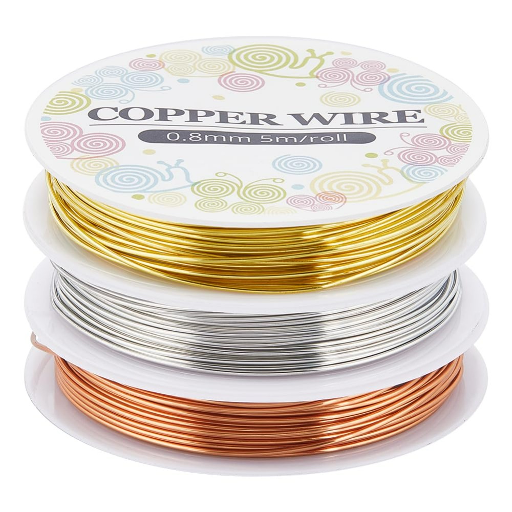 Art Craft Wire - 12.8 M Bakır Takı Teli 0.8mm