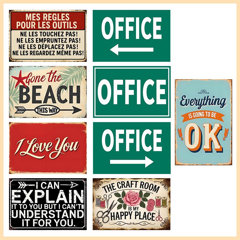 Art Craft Quotes - Vintage Ofis ve El Sanatları Odası