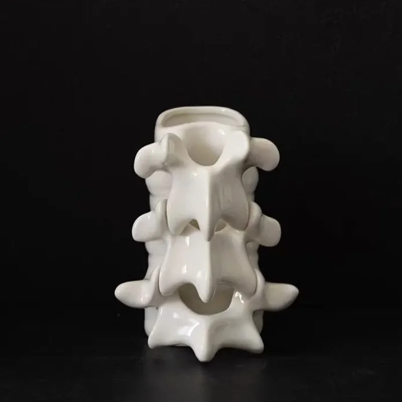 Art Craft Vase - Yaratıcı Seramik Omurga Kahve Fincanı Su