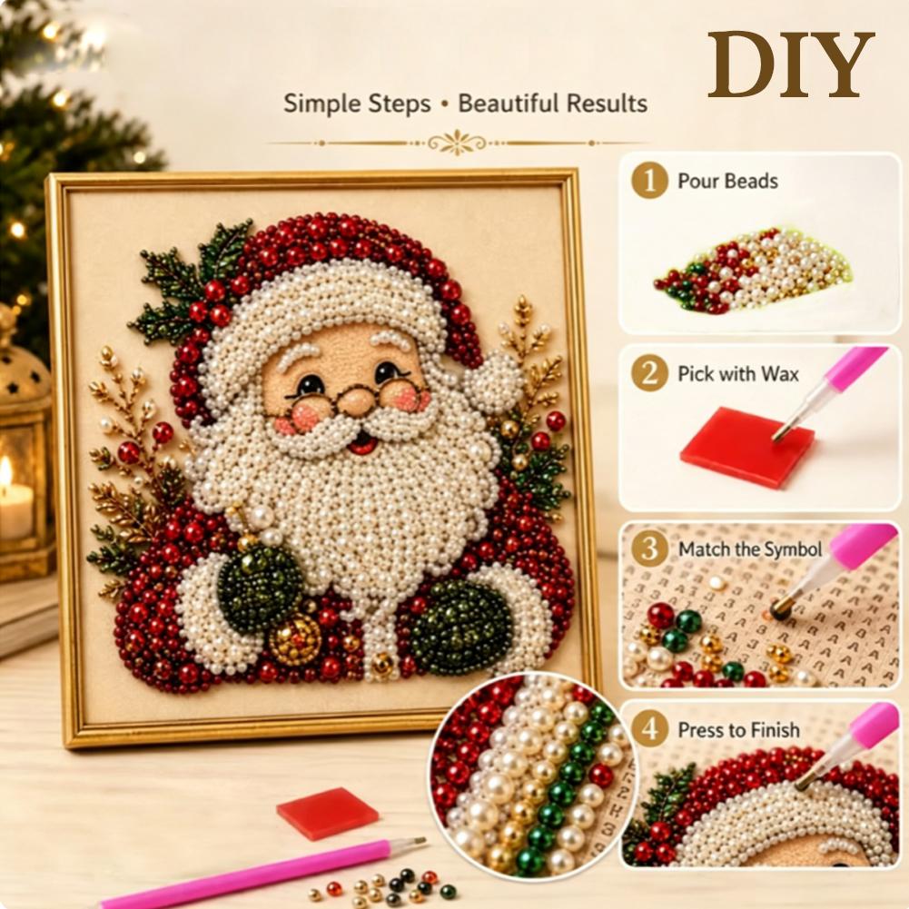 Noel Baba İnci Sanatı DIY Kiti - Art Craft Gifts For Adults incelemesi ve fiyatı