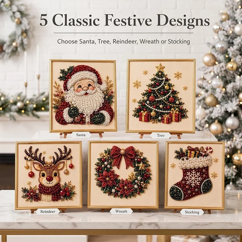 Noel İnci Elmas Boyama Sanat S - Art Craft Gifts For Adults incelemesi ve fiyatı