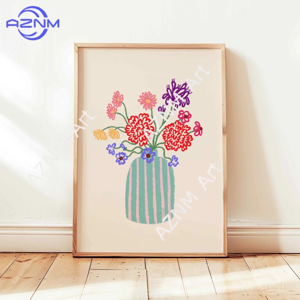 1/3 adet Soyut Çiçek Vazo Past - Art Craft Vase incelemesi ve fiyatı