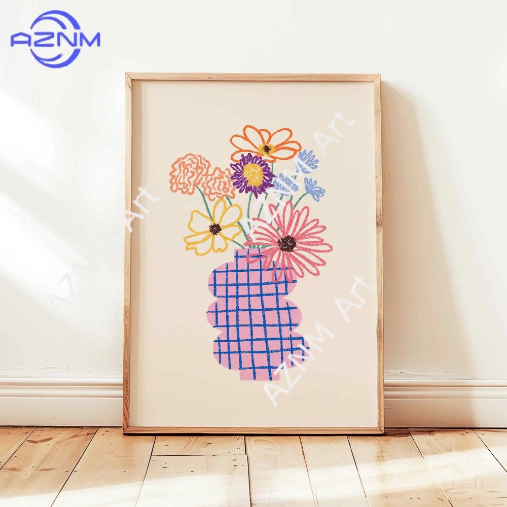 1/3 adet Soyut Çiçek Vazo Past - Art Craft Vase incelemesi ve fiyatı