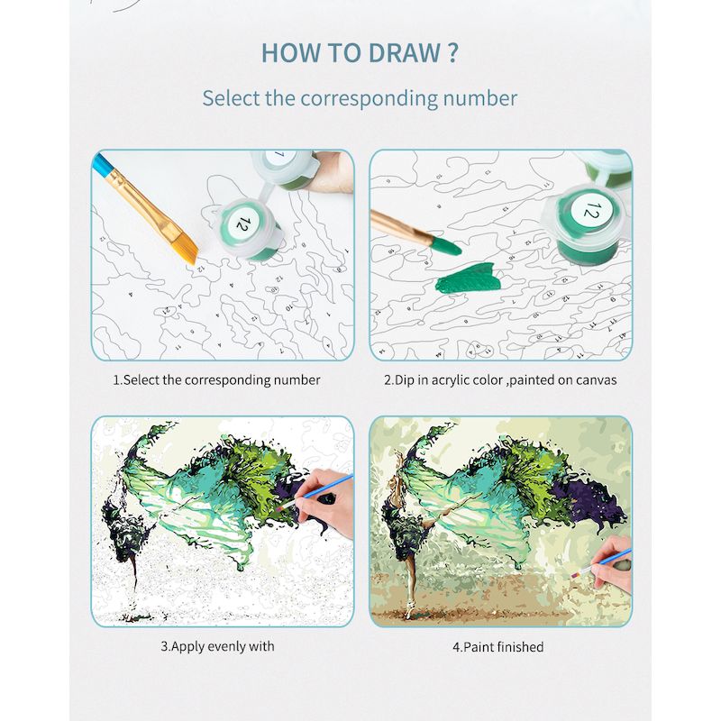 GATYZTORY boyama numaraları za - Art Craft Gifts For Adults incelemesi ve fiyatı