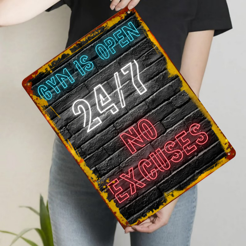 Spor Salonu 7/24 Açık Neon Efe - Art Craft Quotes incelemesi ve fiyatı