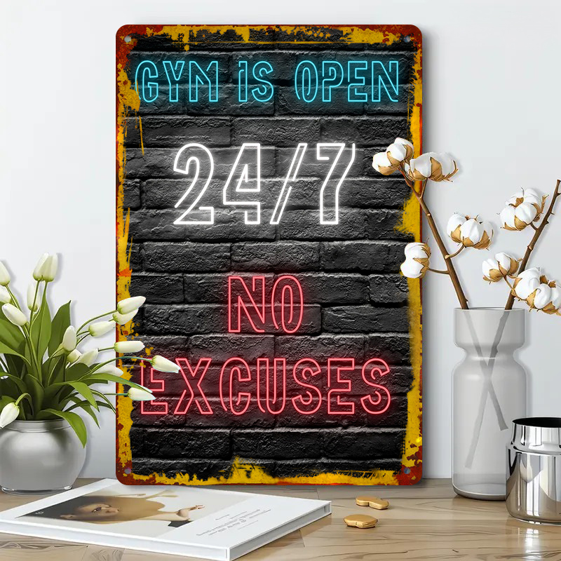 Spor Salonu 7/24 Açık Neon Efe - Art Craft Quotes incelemesi ve fiyatı