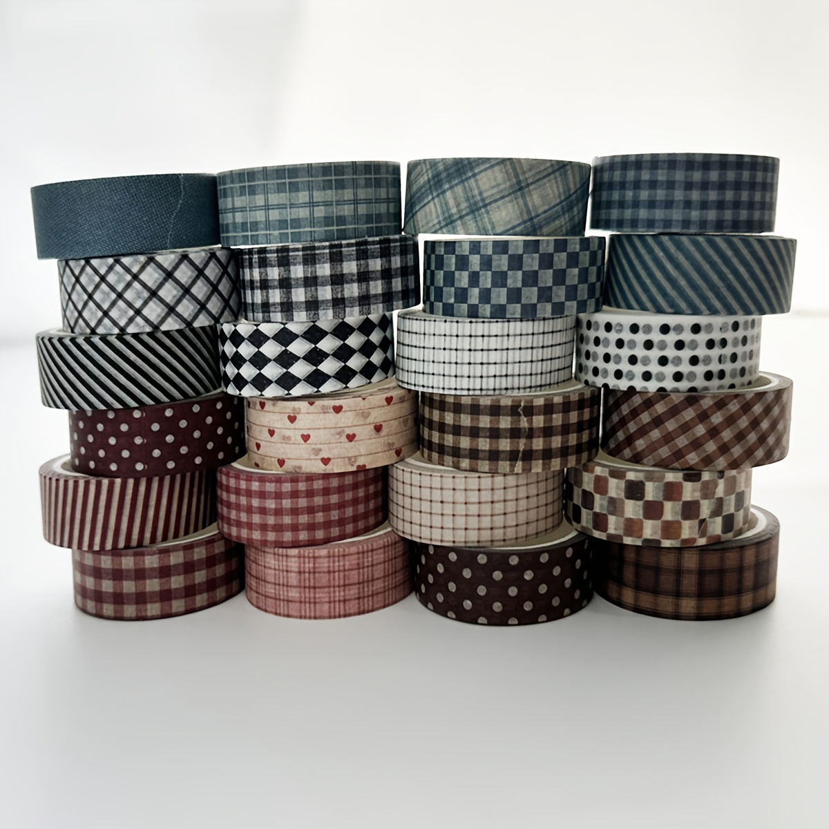 Washi Bant Seti, 6 Rulo, Çeşit - Art Craft Journal incelemesi ve fiyatı