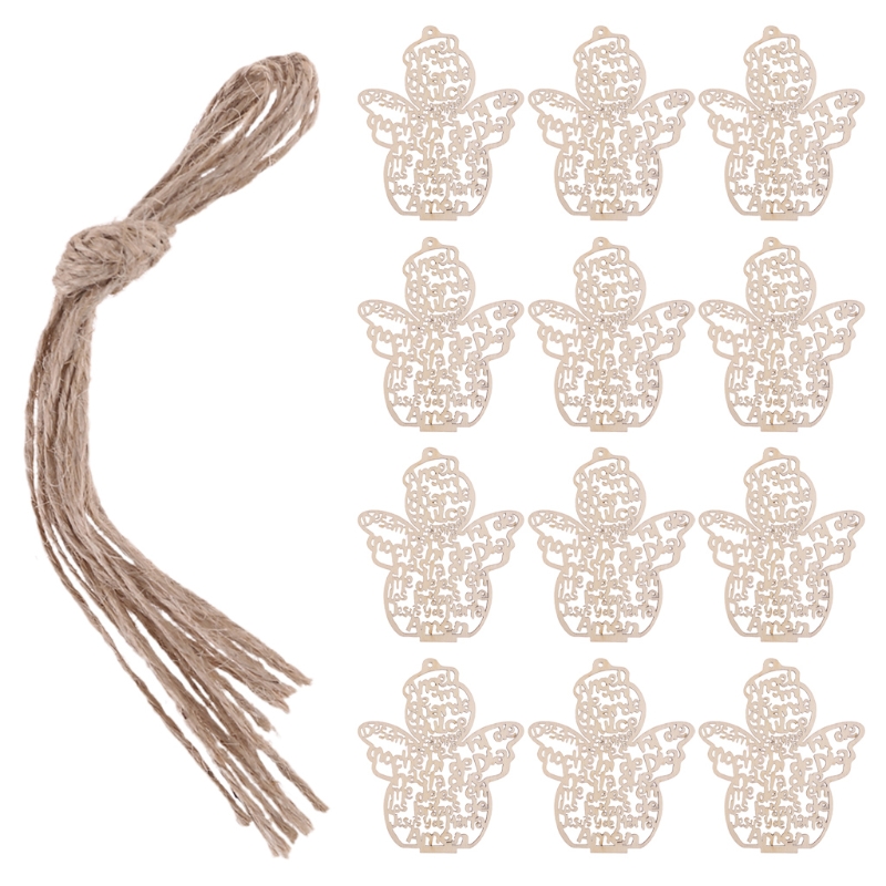 12 adet/paket ahşap oymak mele - Art Craft Description incelemesi ve fiyatı