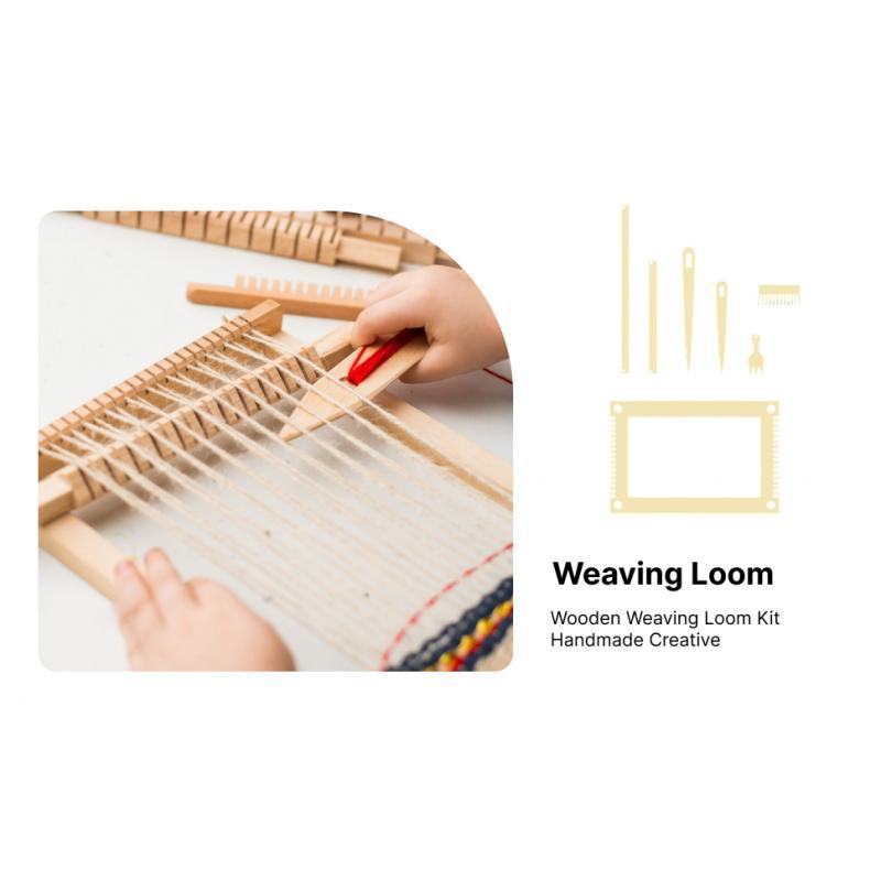 Ahşap Dokuma Tezgahı Seti El Y - Loom Weaving Frame incelemesi ve fiyatı