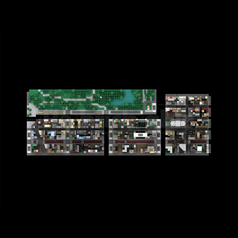 4313 parça MOC Central Park Mi - Art Craft Nyc incelemesi ve fiyatı