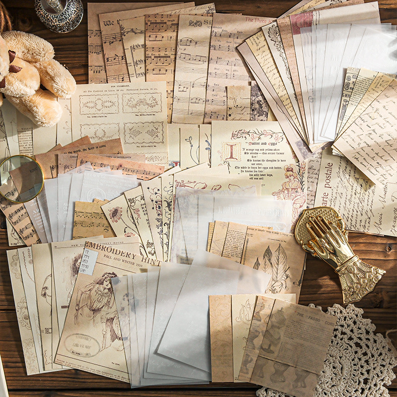 Vintage Scrapbooking Craft Kağ - Art Craft Journal incelemesi ve fiyatı
