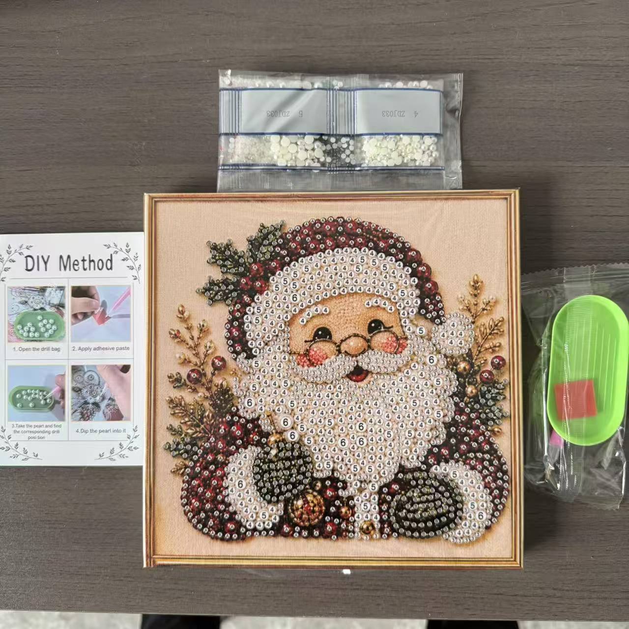 Çerçeveli Noel İnci Elmas Boya - Art Craft Gifts For Adults incelemesi ve fiyatı