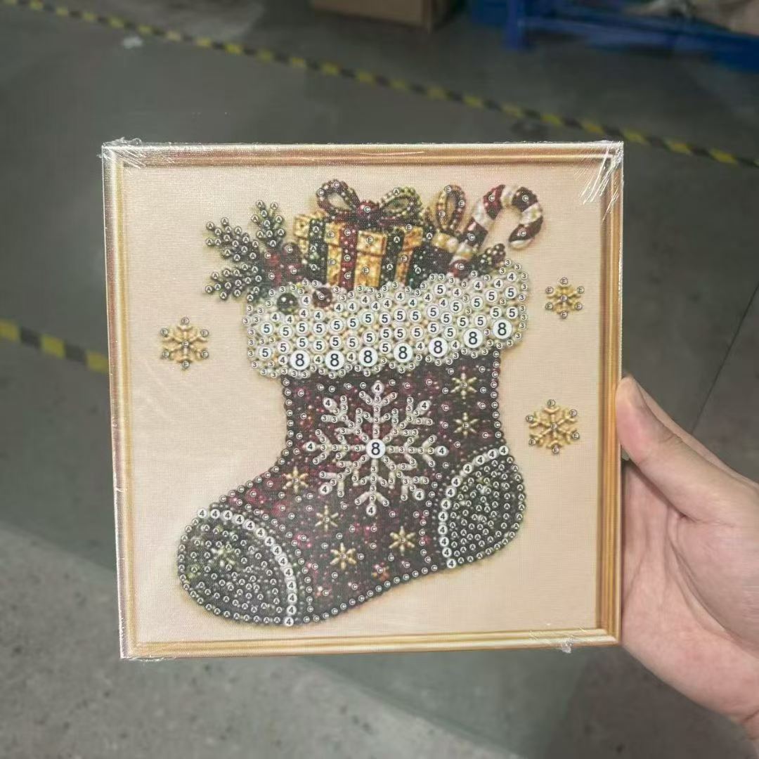 Çerçeveli Noel İnci Elmas Boya - Art Craft Gifts For Adults incelemesi ve fiyatı