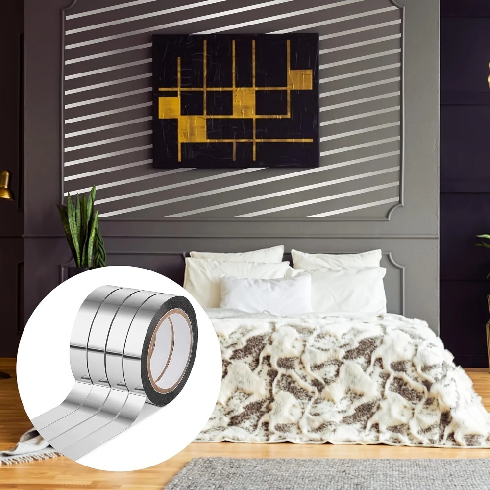 Gümüş Rengi Metalik Ayna Bant, - Art Craft Mirror incelemesi ve fiyatı