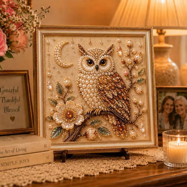 Baykuş Elmas İnci Sanatı Yetiş - Art Craft Gifts For Adults incelemesi ve fiyatı