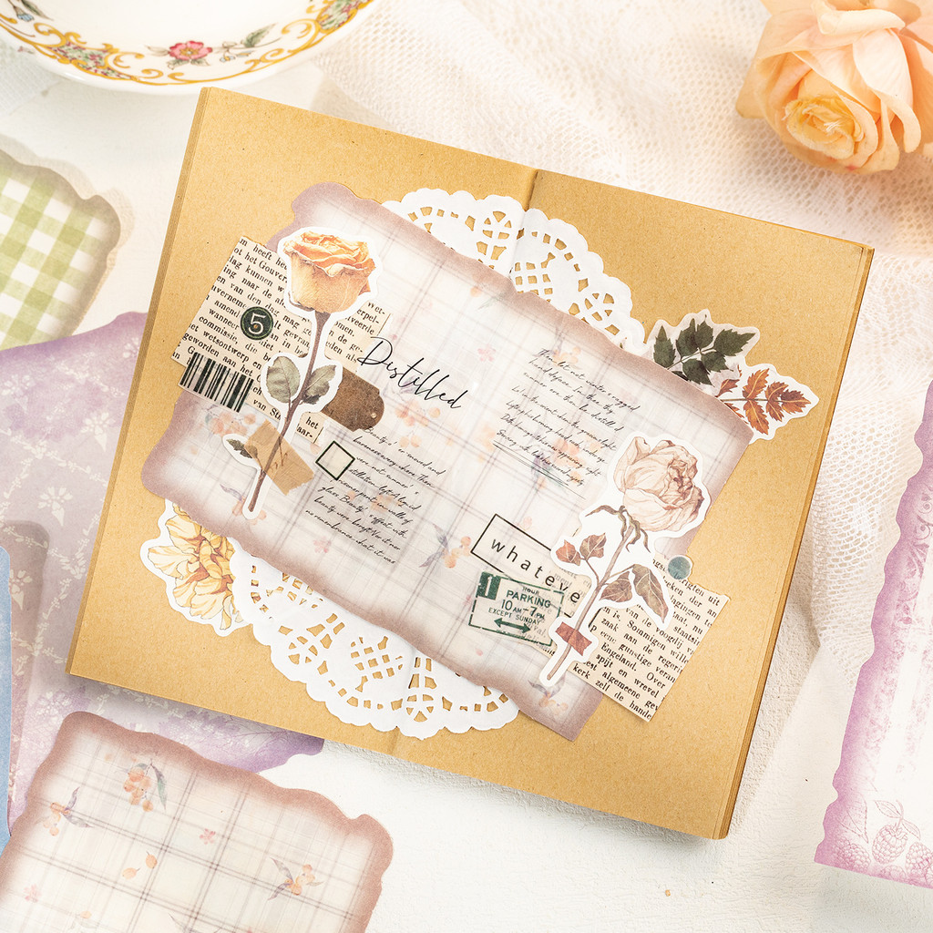 30 yaprak Vintage Scrapbook Ka - Art Craft Journal incelemesi ve fiyatı