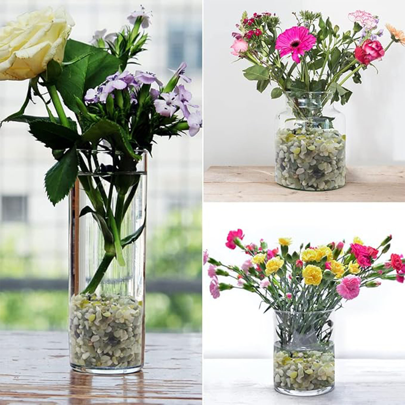 Etli ve Kaktüs Çakıl Taşları,  - Art Craft Vase incelemesi ve fiyatı