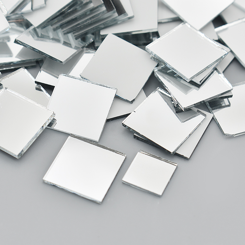 YENI Iyi 500 Adet 10x10mm/15x1 - Art Craft Mirror incelemesi ve fiyatı