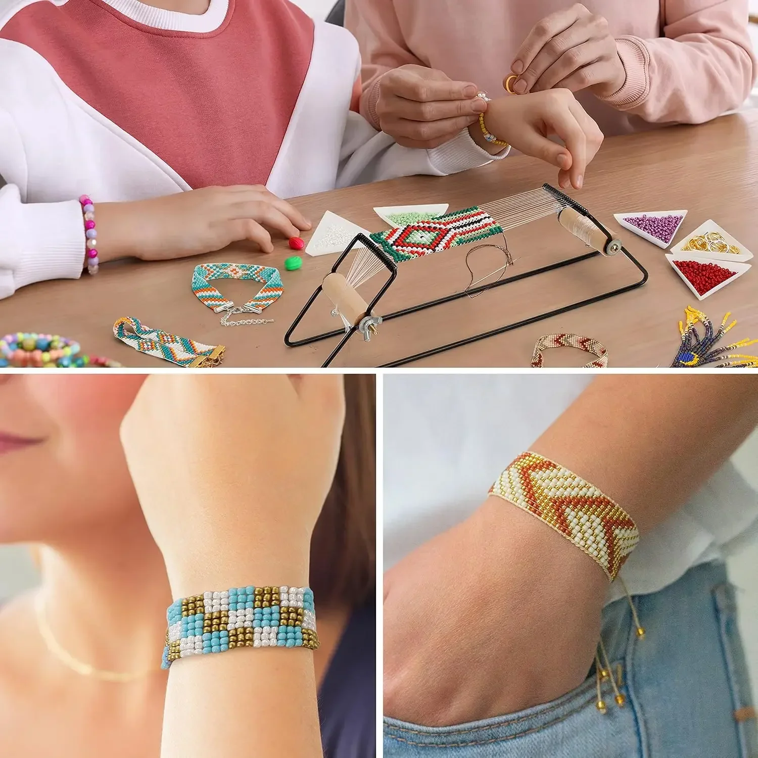 Paslanmaz Çelik Boncuk Makines - Loom Weaving Frame incelemesi ve fiyatı