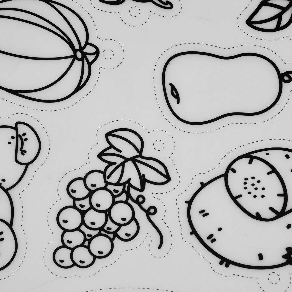 8 adet Meyve Sebze Desenli Isı - Art Craft Vegetables incelemesi ve fiyatı
