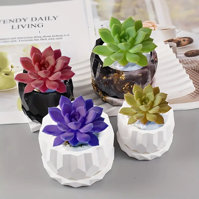 1 takım Silikon Ekici Kalıplar - Art Craft Vase incelemesi ve fiyatı