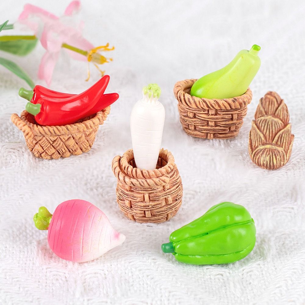 Sevimli sebze figürinler minya - Art Craft Vegetables incelemesi ve fiyatı
