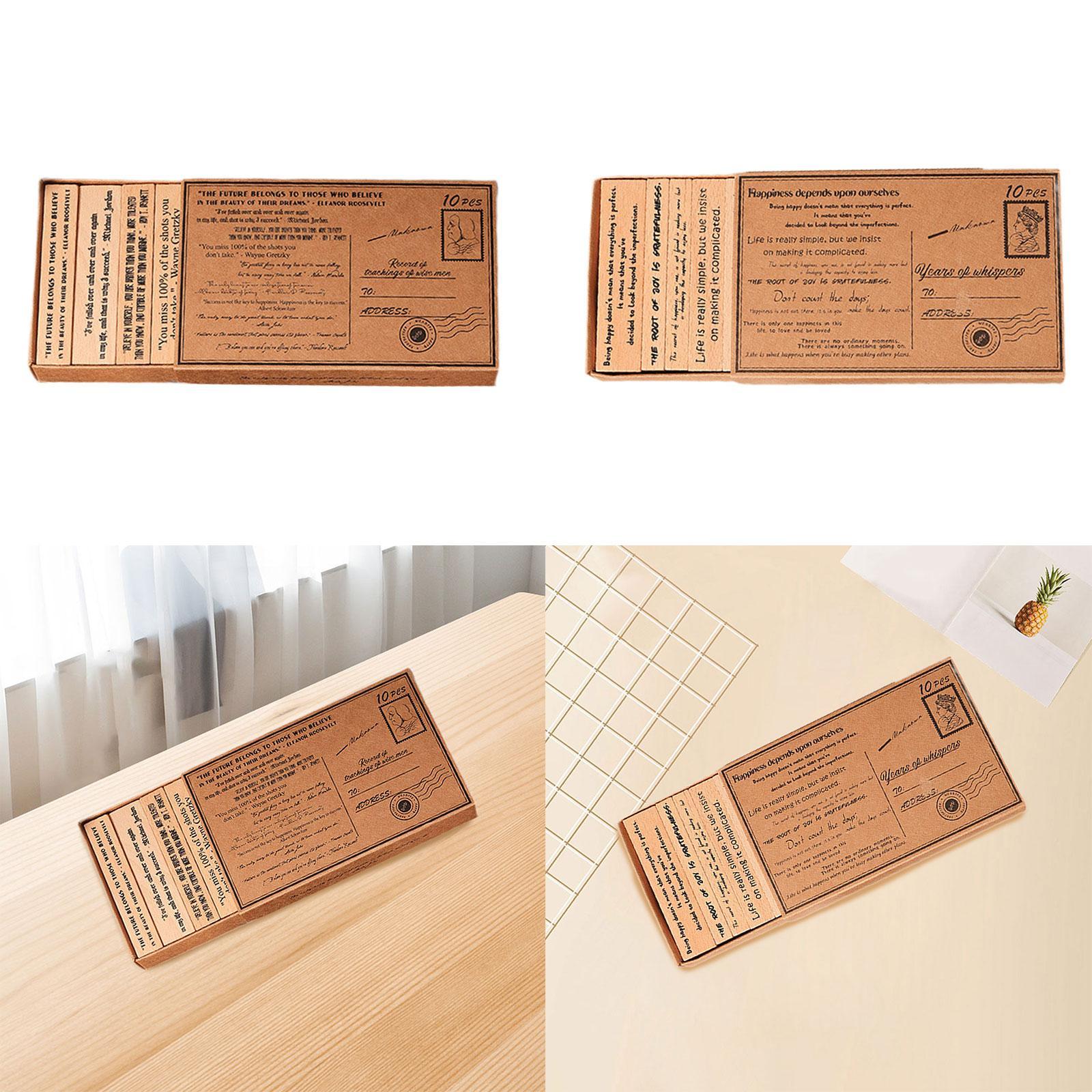 Ahşap Damga Seti El Yapımı Dek - Art Craft Quotes incelemesi ve fiyatı