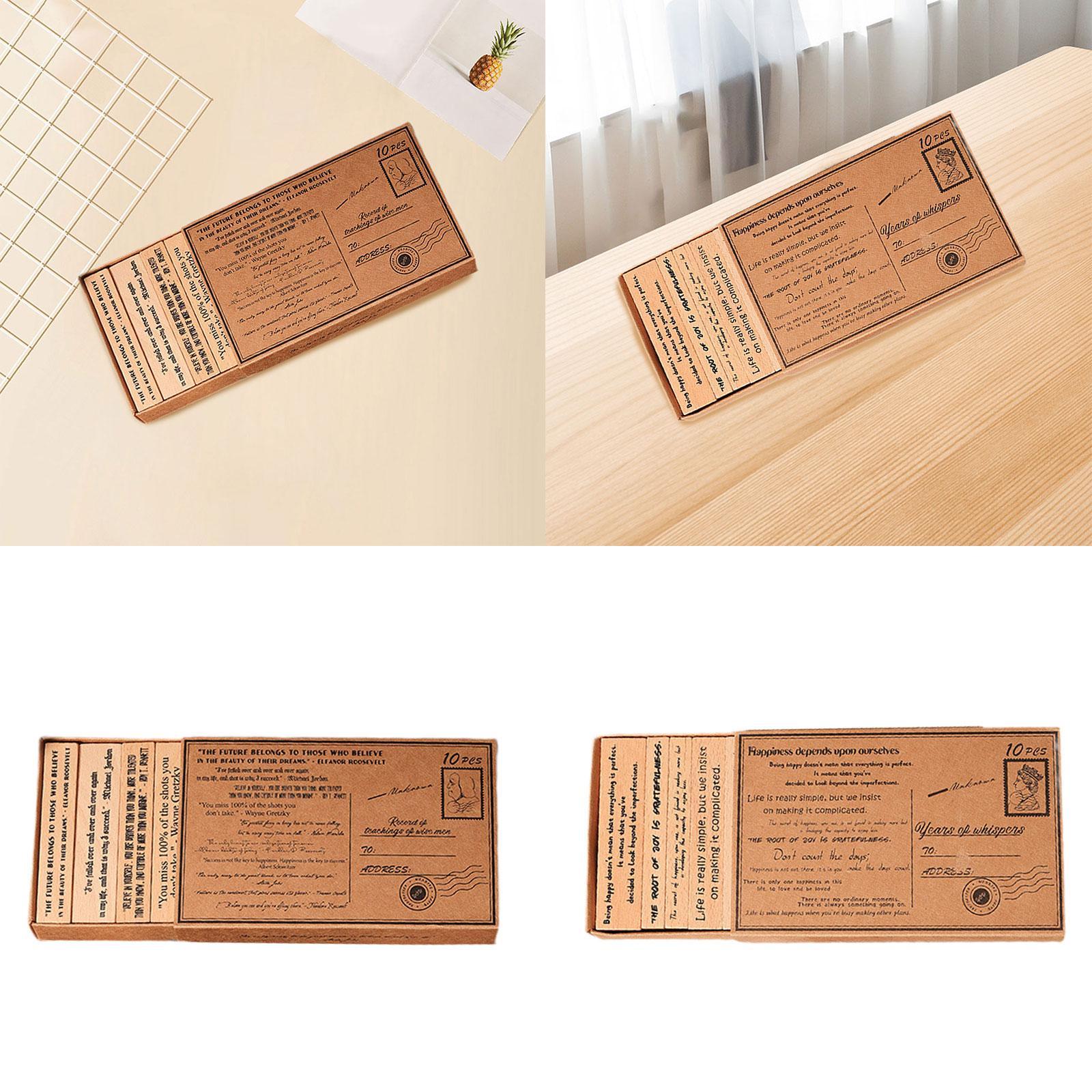 Ahşap Damga Seti El Yapımı Dek - Art Craft Quotes incelemesi ve fiyatı