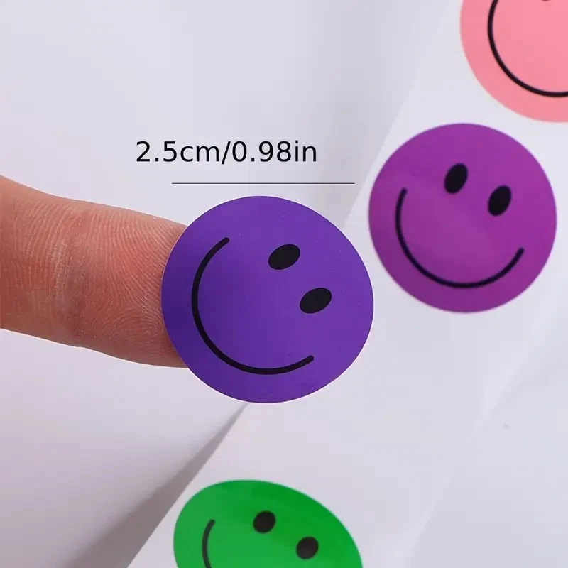 500 adet/rulo renkli yüz etike - Art Craft Journal incelemesi ve fiyatı